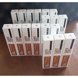 Lot of 18 Maybelline Super Stay Active Wear Concealer up to 30H Wear 45 50 57 70